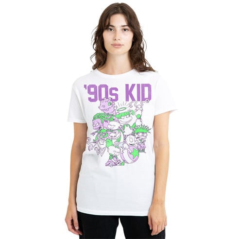 Nickelodeon - Nickelodeon 90S 90S Kid T-Shirt White
