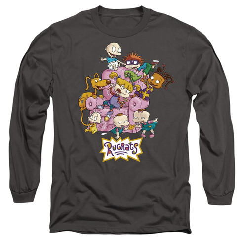 Nickelodeon - Rugrats Rugrats Chair Mens Long Sleeve T Shirt-Cha