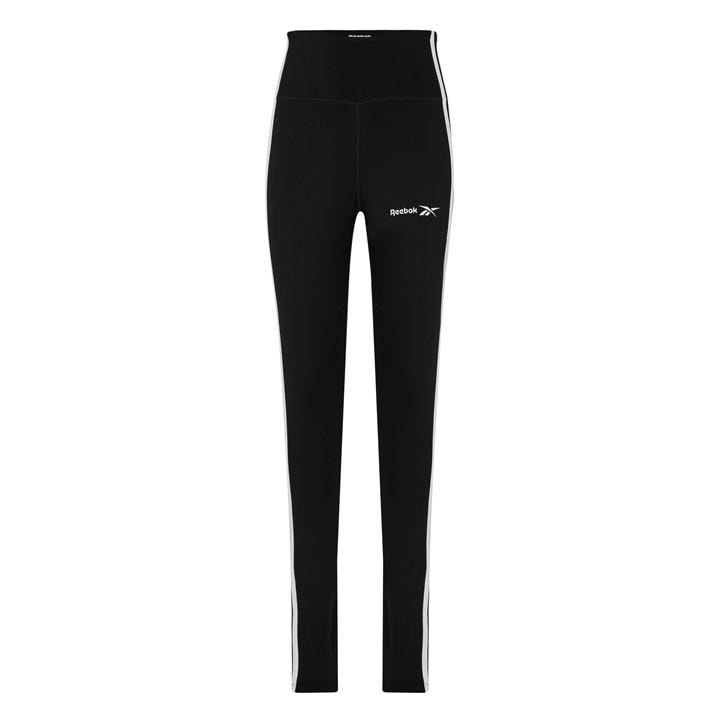 Reebok Women's Black Identity Energy High-Rise Gym Legging in Size 4, Sports Direct