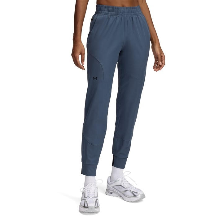 Under Armour Women's Grey Unstoppable Performance Tracksuit Bottom in Size 12, Sports Direct