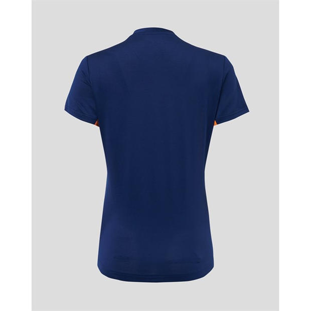 Navy/Orange - Castore - Women's Short-Sleeve Performance T-Shirt