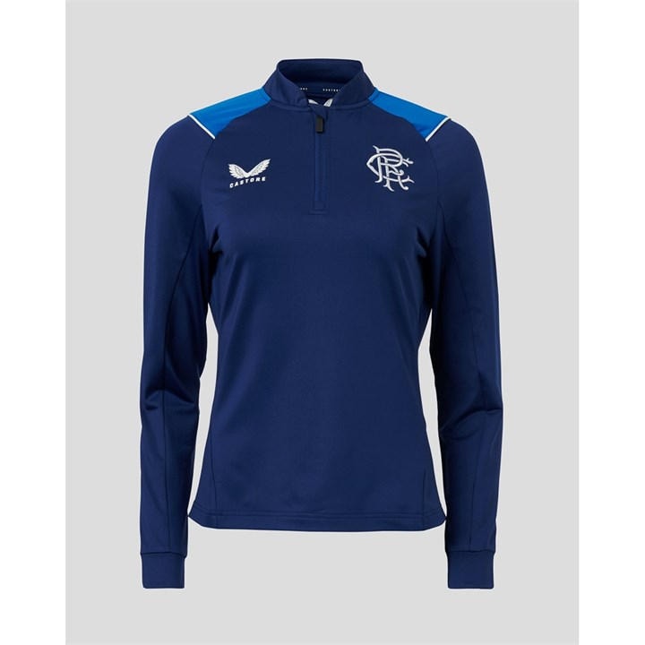 Castore Women's Blue Drill Top in Size 12, Sports Direct