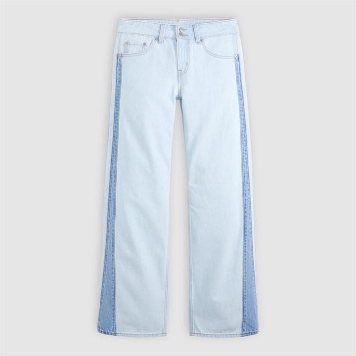 Levis Women's Blue Superlow Loose Wide Leg Jeans in Size 29 S, Sports Direct