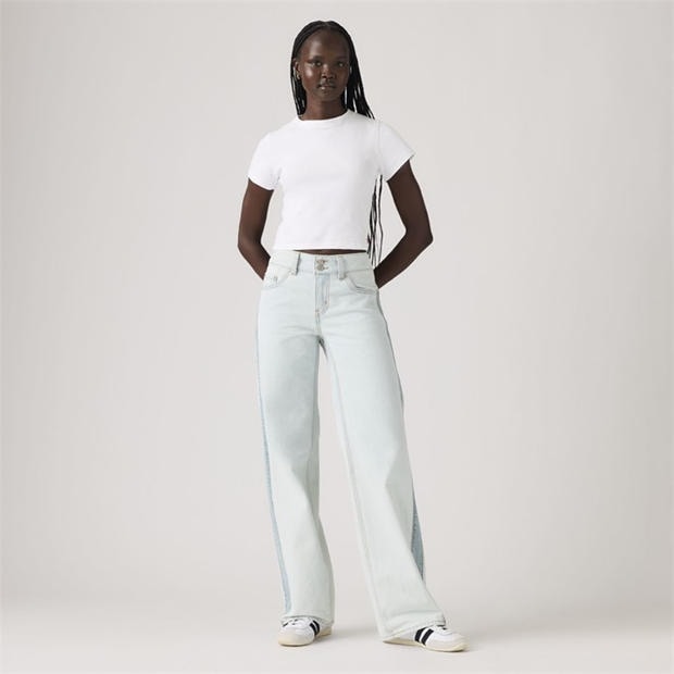 Stripe Hype - Levis - Women's Superlow Loose Wide Leg Jeans