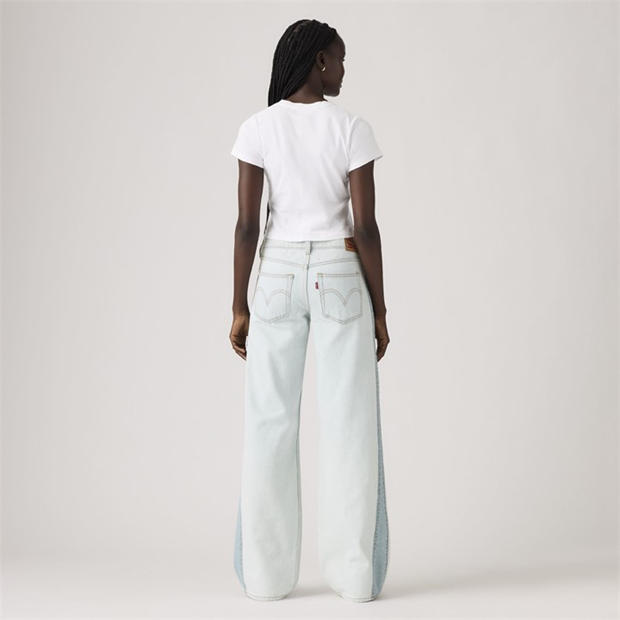 Stripe Hype - Levis - Women's Superlow Loose Wide Leg Jeans