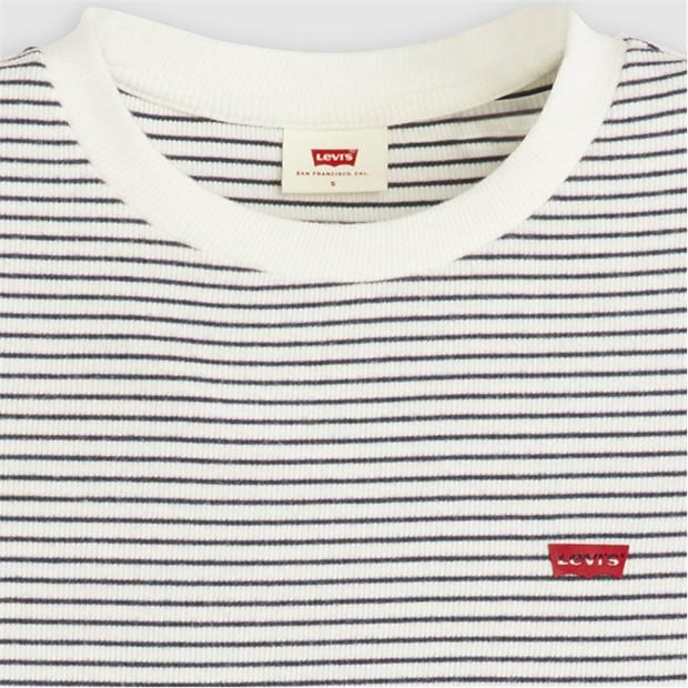 Annalise Green - Levis - Women's Essential Stripe Knitted T-Shirt