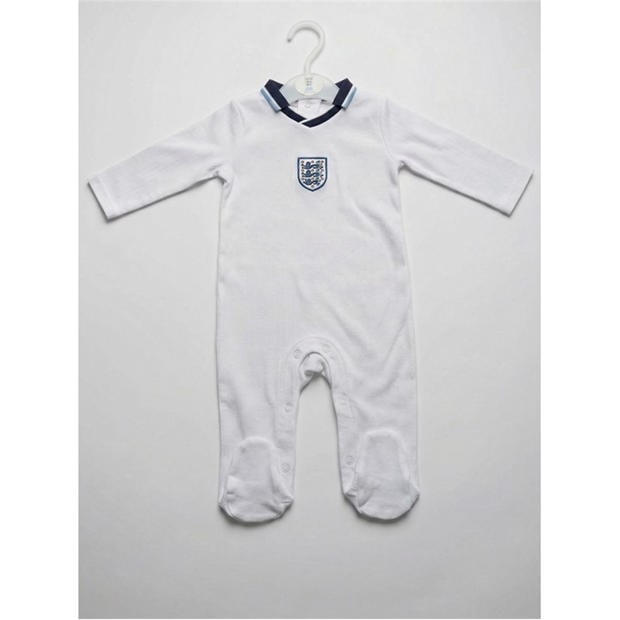 1996 Home - Team - Kids England 1996 Home Retro Onesie