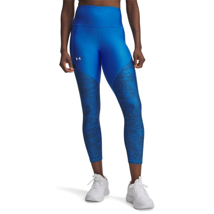 Under Armour Women's Blue Tech Panel Performance Gym Legging in Size 10, Sports Direct