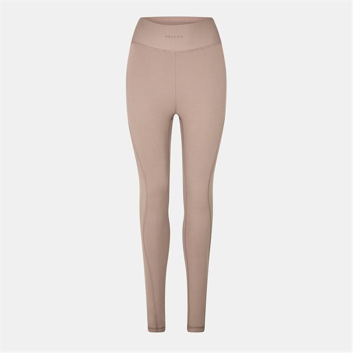 Usa Pro Women's Brown Pro X Sophie Habboo Flex Panel Leggings in Size 12, Sports Direct