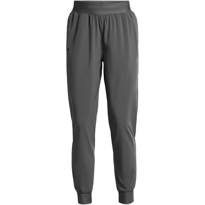 Under Armour Women's Grey High Rise Woven Performance Tracksuit Bottom in Size 8, Sports Direct
