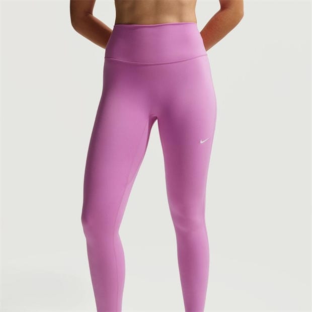 Light Magenta - Nike - One Seamless Front High-Waisted Leggings Womens
