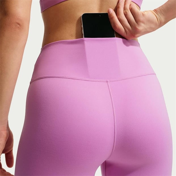 Light Magenta - Nike - One Seamless Front High-Waisted Leggings Womens
