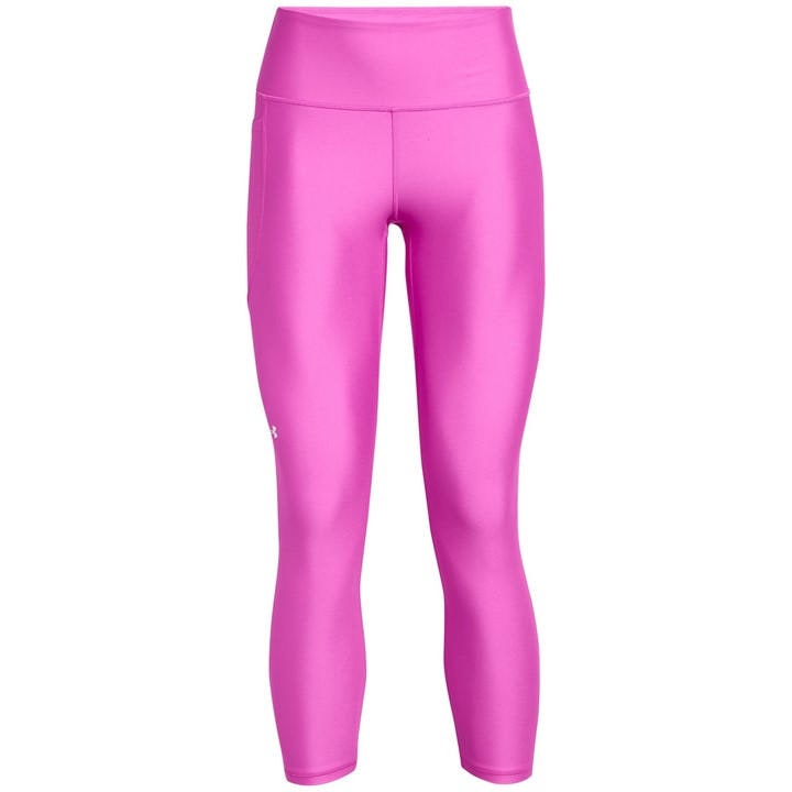 Under Armour Women's Purple Tech No-Slip Waistband Ankle Leggings in Size 12, Sports Direct