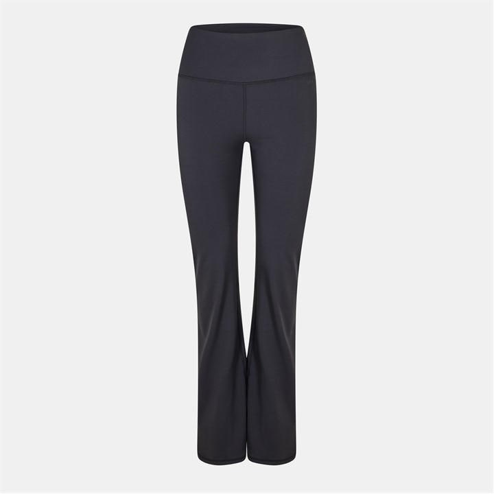 Usa Pro Women's Black Flare Legging in Size 10, Sports Direct