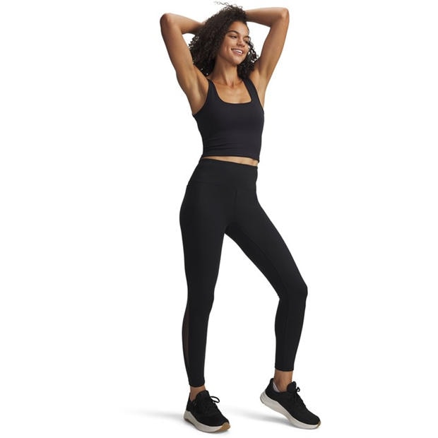 Black - Under Armour - Women's Motion Mesh Performance Gym Leggings