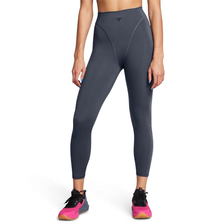 Under Armour Women's Grey Performance Gym Legging in Size 8, Sports Direct