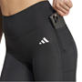 Black - adidas - Optime Essentials Stash Pocket Womens Full-Length Leggings