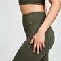 KHAKI - Bahe - Dinamica High-Rise 7/8 Legging
