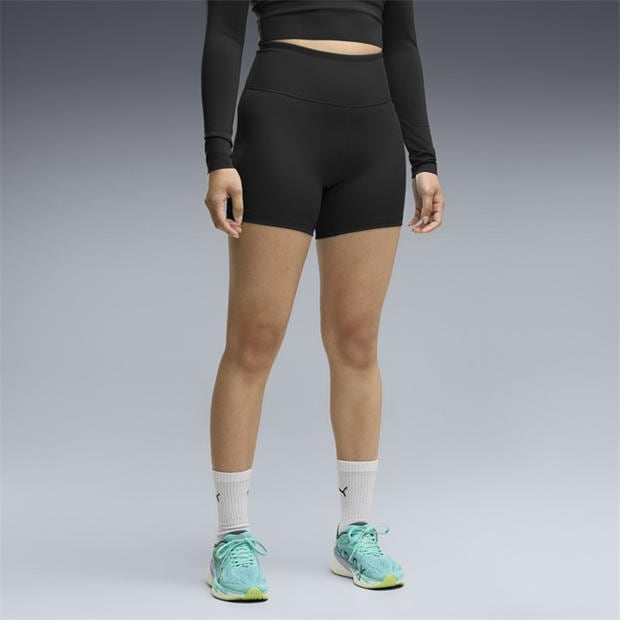 Black - Puma - Women's Hyrox Short Performance Tights
