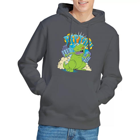 Nickelodeon - Rugrats Reptar Stomp Hoddie Charcoal