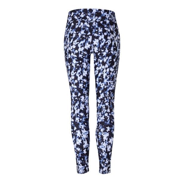 Indigo Bloom - Rohnisch - Women's Printed High Waisted Performance Gym Legging