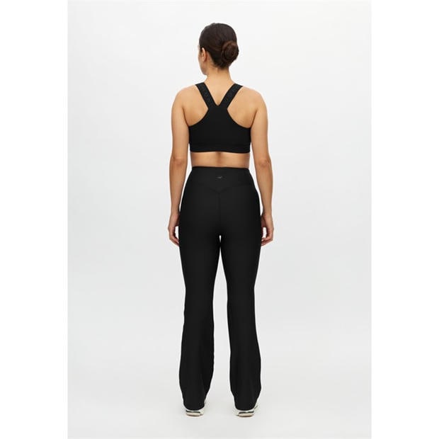 Black - Rohnisch - Womens Flare Tight Performance Gym Legging
