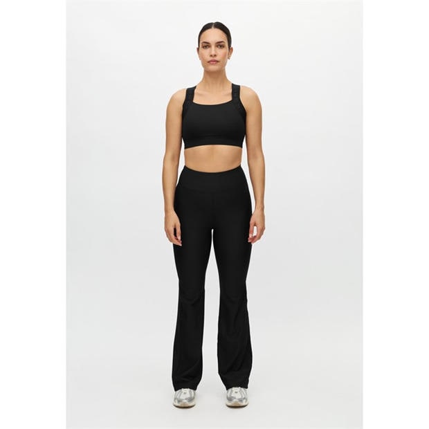 Black - Rohnisch - Womens Flare Tight Performance Gym Legging