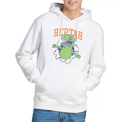 Nickelodeon - Rugrats Reptar Shirt Rip Hoddie White