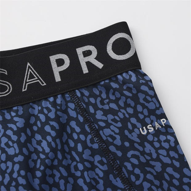 Navy Leopard - USA Pro - Training Tight Legging Junior Girls