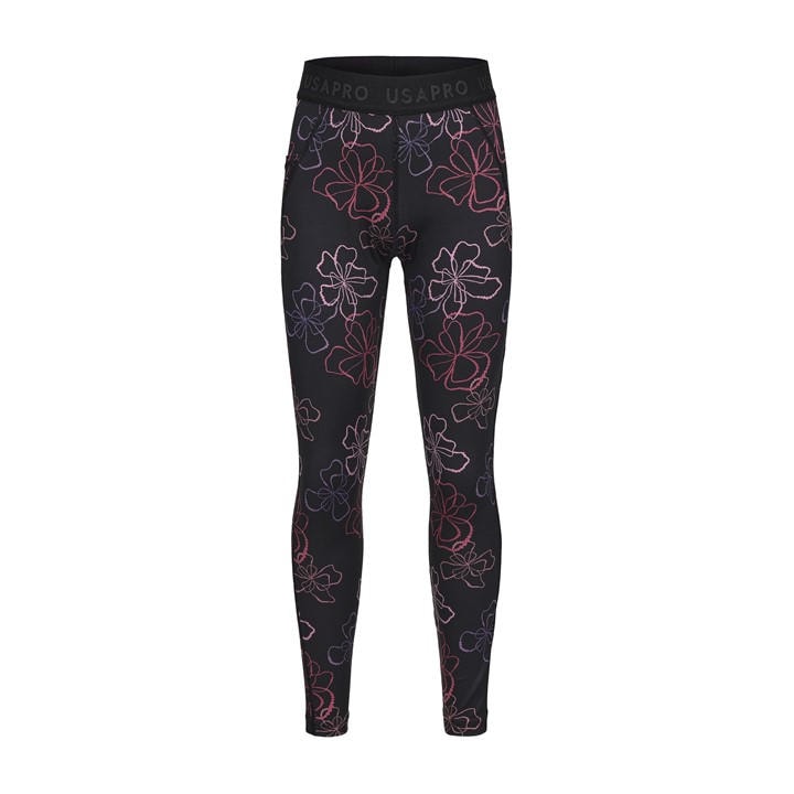 Usa Pro Girls  Training Tight Legging in Size 7 - 8 Years, Sports Direct