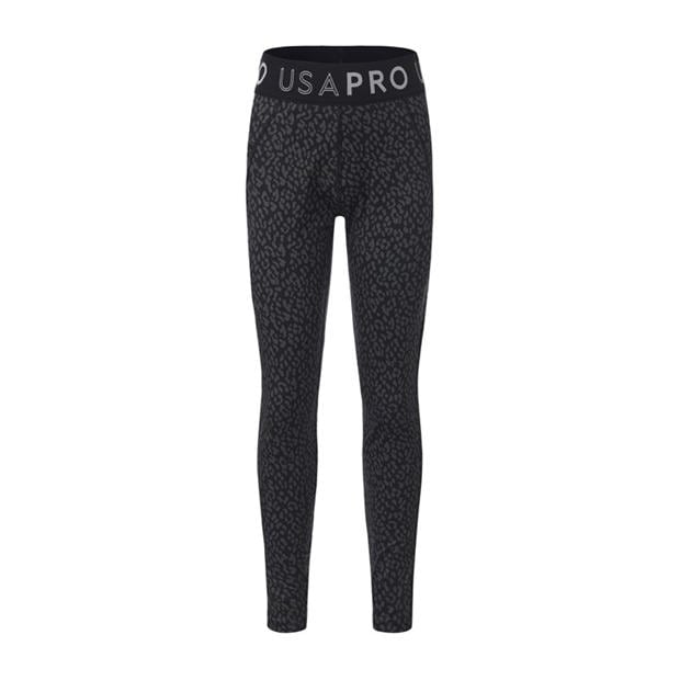 Black Leopard - USA Pro - Training Tight Legging Junior Girls