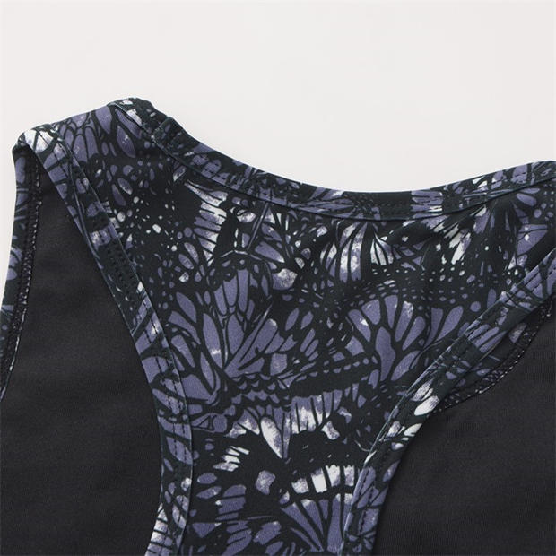 Black Butterfly - USA Pro - Fitness Crop Top Junior Girls