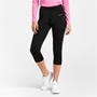 Black - USA Pro - Training Capri Tights Junior Girls