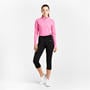 Black - USA Pro - Training Capri Tights Junior Girls