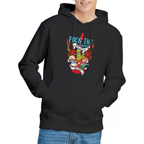 Nickelodeon - Rugrats Rock The Playpen Music Festival Hoddie Bl