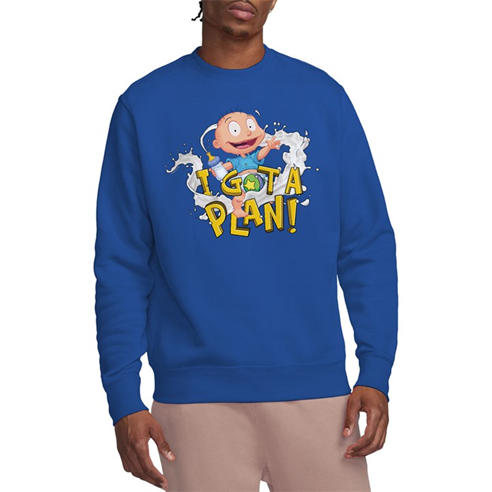 Nickelodeon - Rugrats Tommy Pickles Has A Plan Crew Sweatshirt