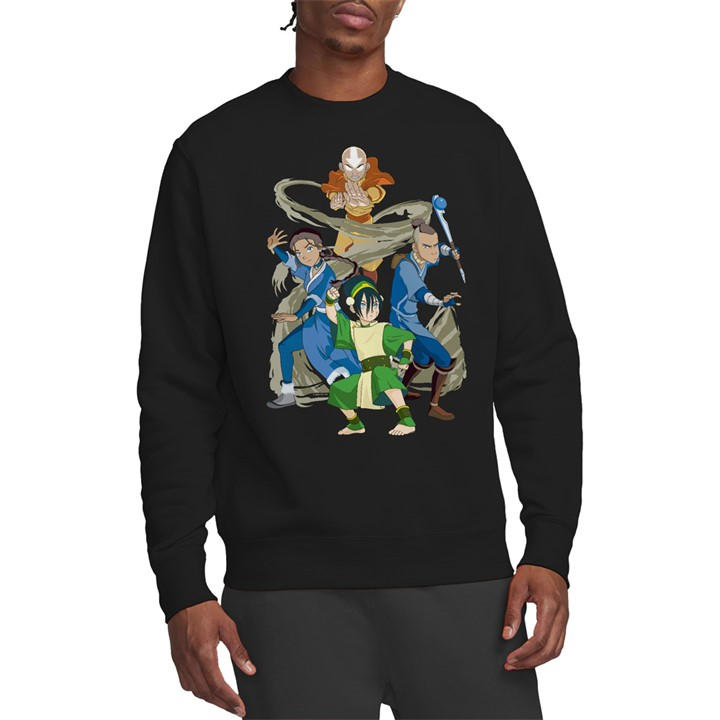 Nickelodeon Men's Black Avatar The Last Airbender Team Avatar Elets Cre in Size 2XL, Sports Direct