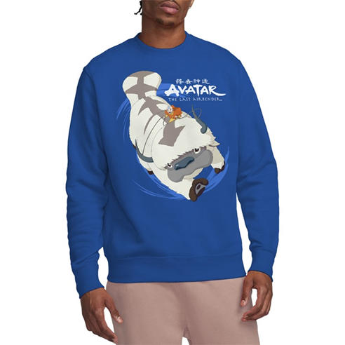 Nickelodeon - Avatar The Last Airbender Appa In Flight Crew Swea