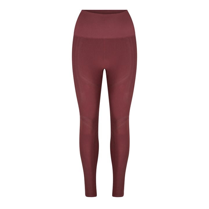 Reebok Women's Red Les Mills Seamless Performance Gym Legging in Size 4, Sports Direct