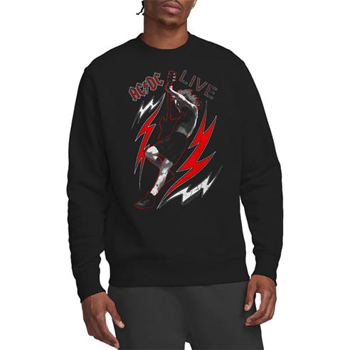 ACDC - AC DC Live Crew Sweatshirt Black