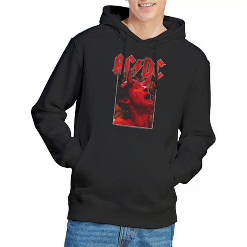 ACDC - AC DC Horns Hoddie Black