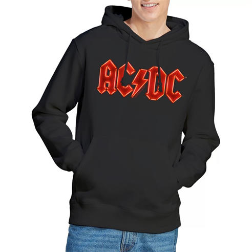 ACDC - AC DC Pwr Up Logo Hoddie Black