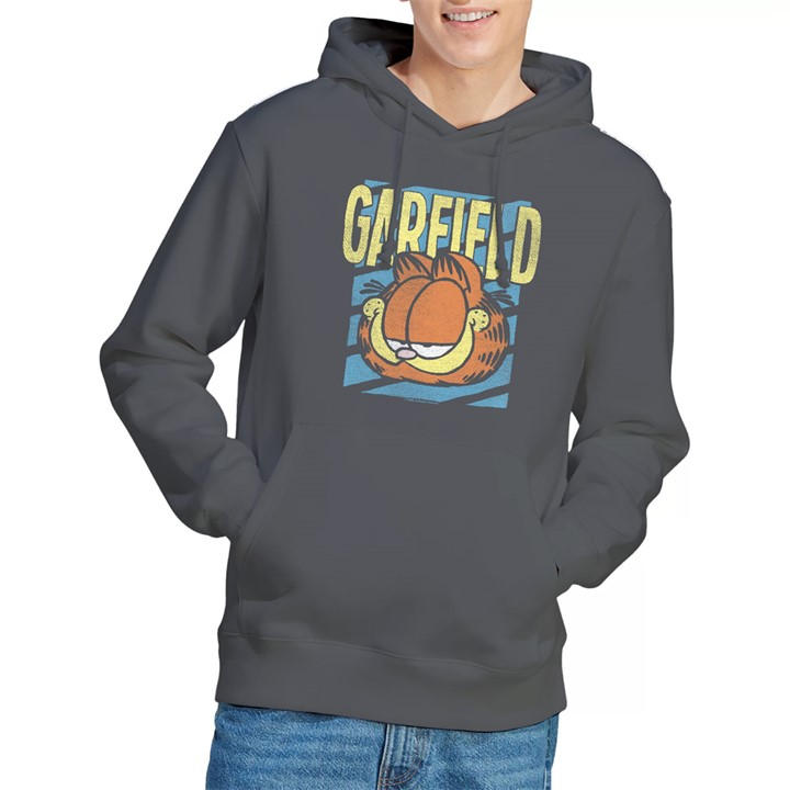 Garfield Men's Grey Rad Hoodie Charcoal in Size M, Sports Direct