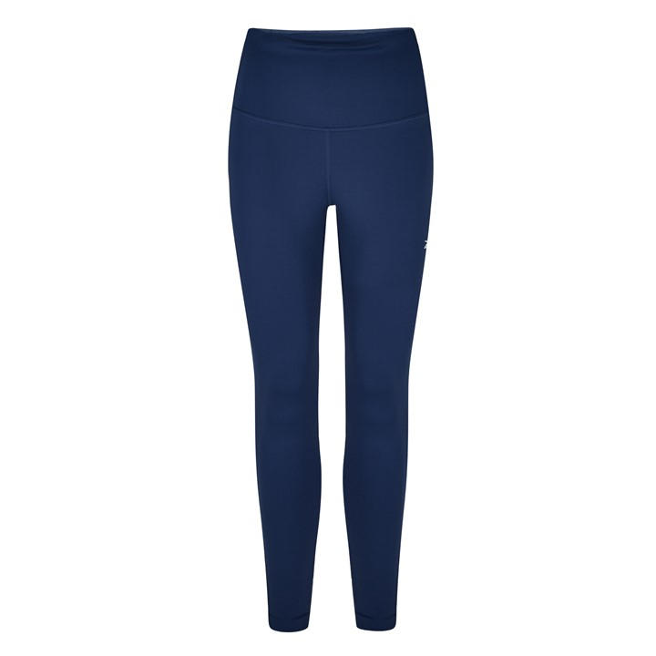 Reebok Women's Blue Lux Perform High-Rise Gym Leggings in Size 4, Sports Direct