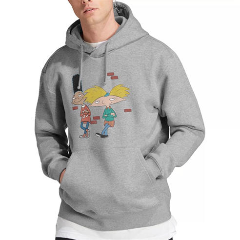 Nickelodeon - Hey Arnold Arnold And Gerald Leaning Hoddie Athle
