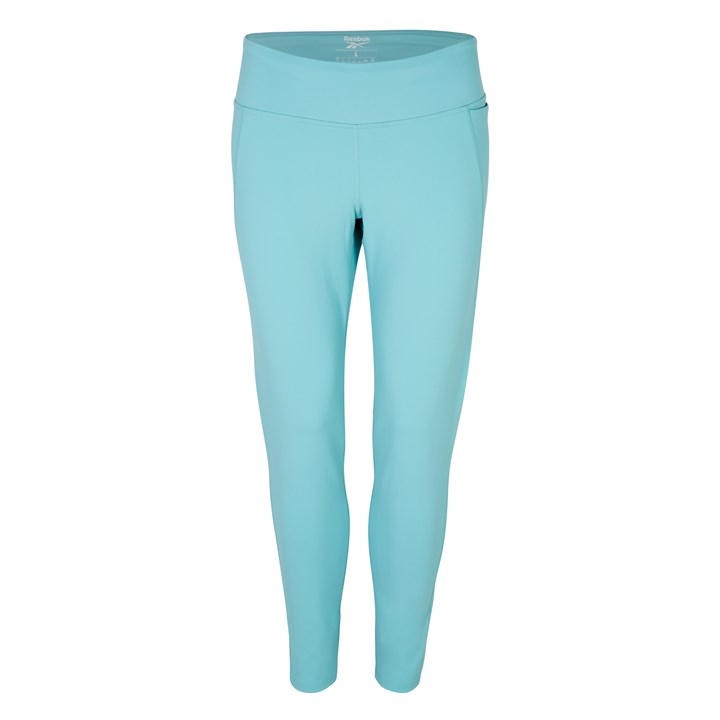 Reebok Women's Blue Lux Performance Gym Leggings in Size 10, Sports Direct