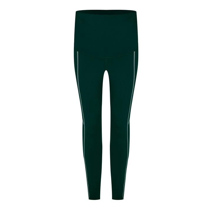 Reebok Women's Green Lux 2.0 Maternity Leggings Gym Legging Size 4
