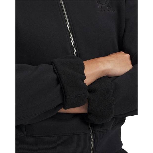 Black - Under Armour - Women's Icon Vida Full Zip Fleece Hoodie