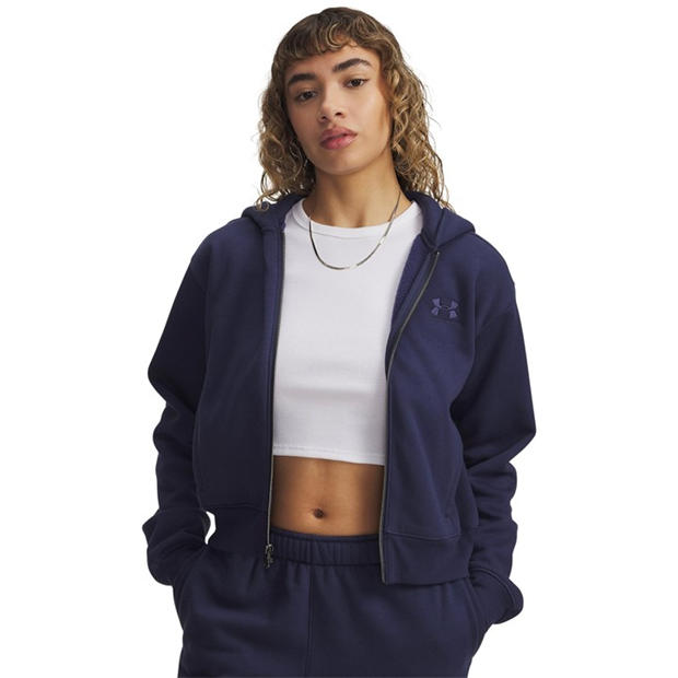 Blue - Under Armour - Women's Icon Vida Full Zip Fleece Hoodie