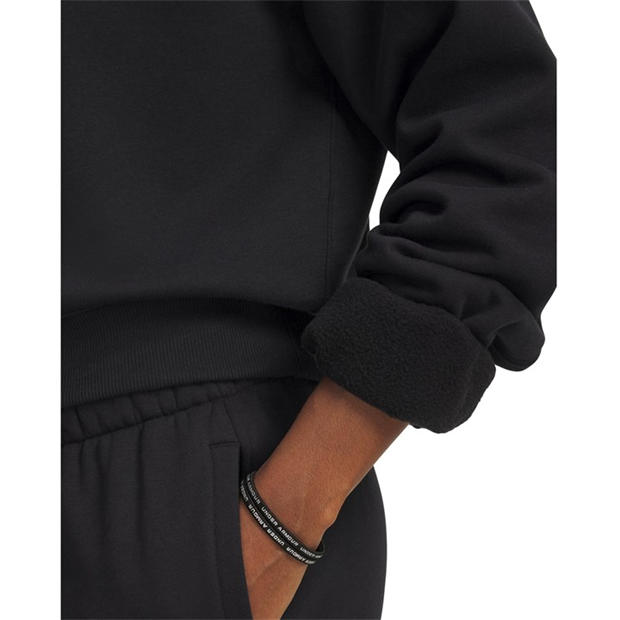 Black - Under Armour - Women's Icon Vida Fleece Crew Sweatshirt